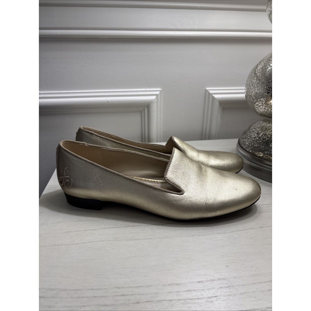 Sam Edelman Jordy Loafers – Gold Metallic – Women’s Size 7.5